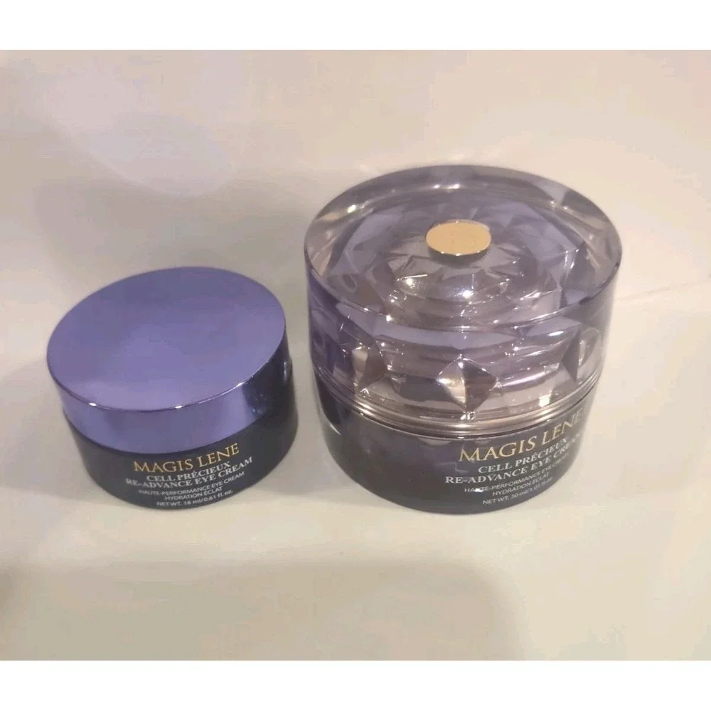 Magis Lene Cell Precieux Re-Advance Eye Cream 2 Pc Set 1.01oz + .61oz New no box